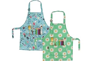 Kid's Garden Essential Apron: Safeguarding Your Little Gardener's Style and Flourish