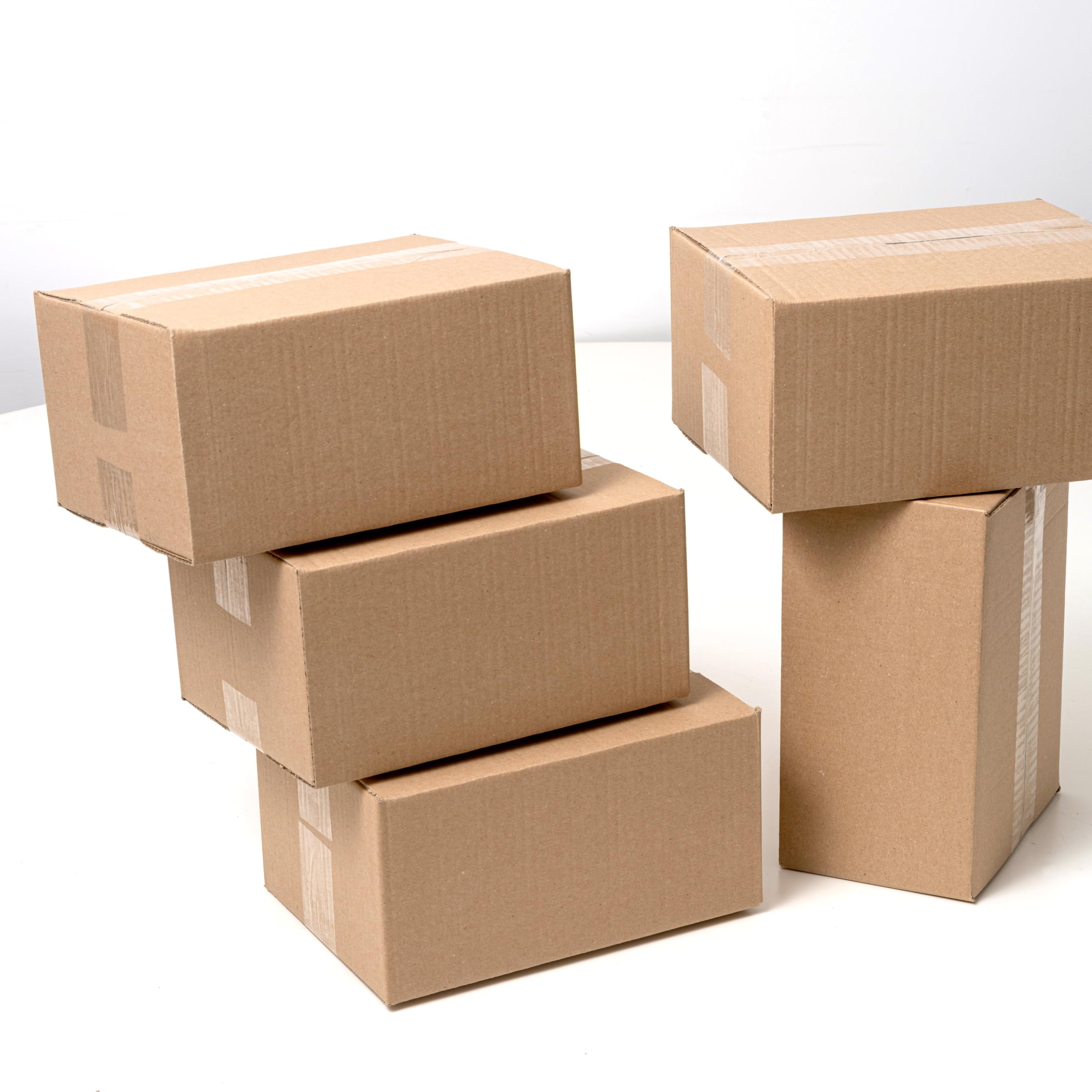 IPEA Boîtes en Carton 25 x 18 x 12 cm 10 Pièces pour Expéditions E-Commerce Emballage