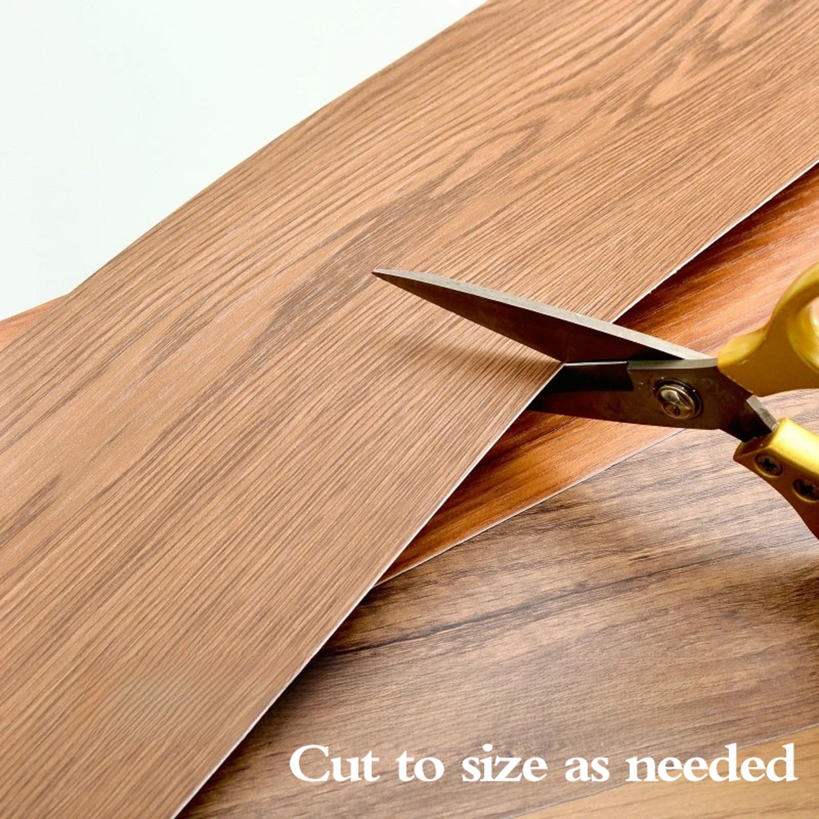 Samoprzylepne płytki podłogowe, Self Adhesive PVC Floor Tiles 40x15cm Wood Effect Pack of 20-100 Pcs(Style D,40 * 15cm*40 pcs)