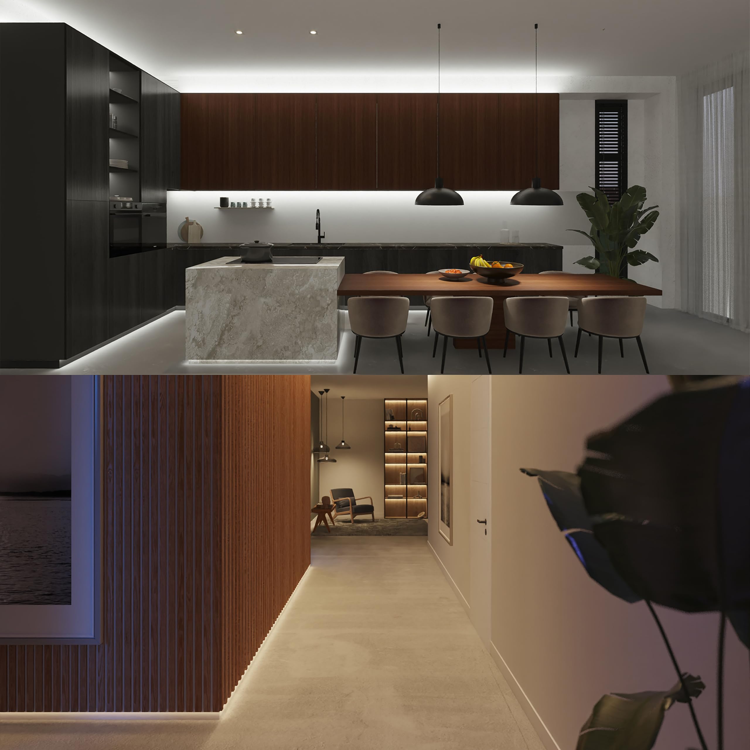 Philips Hue Solo LED Streifen - 5 Meter - Weiß/Farbe | Lightstrip - Inkl. Hue Dimmer Switch - Hue White and Color Ambiance