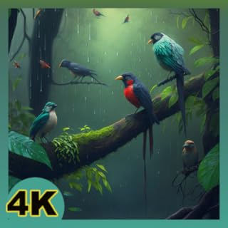 Soft Rain Sounds: Sleep With The Rain Sounds & Birds, Relaxing Rain Sounds For Sleeping 4K for TV ( NO ADS )