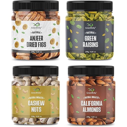 GreenFinity Dry Fruits Combo 1kg