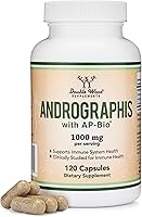 Vista 1 de Andrographis Cápsulas Max Andrographides - 1,000 mg Tamaño de porción (120 cápsulas) con AP-Bio (extracto de Andrographis Paniculata patentado)