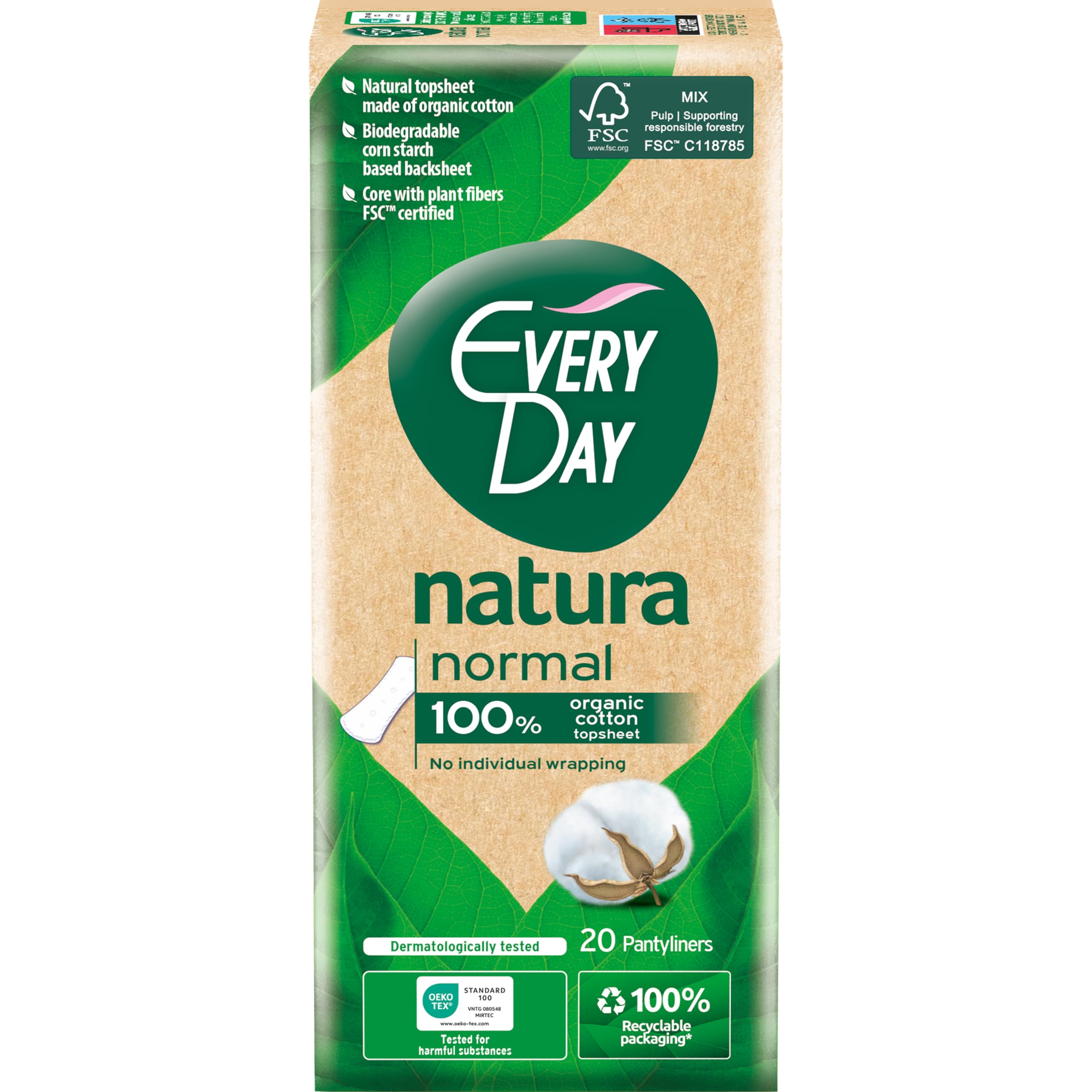 EveryDay Sensitive Cotton - Compresas Ultra con alas, filtrante con algodón, 18 unidades — view 13