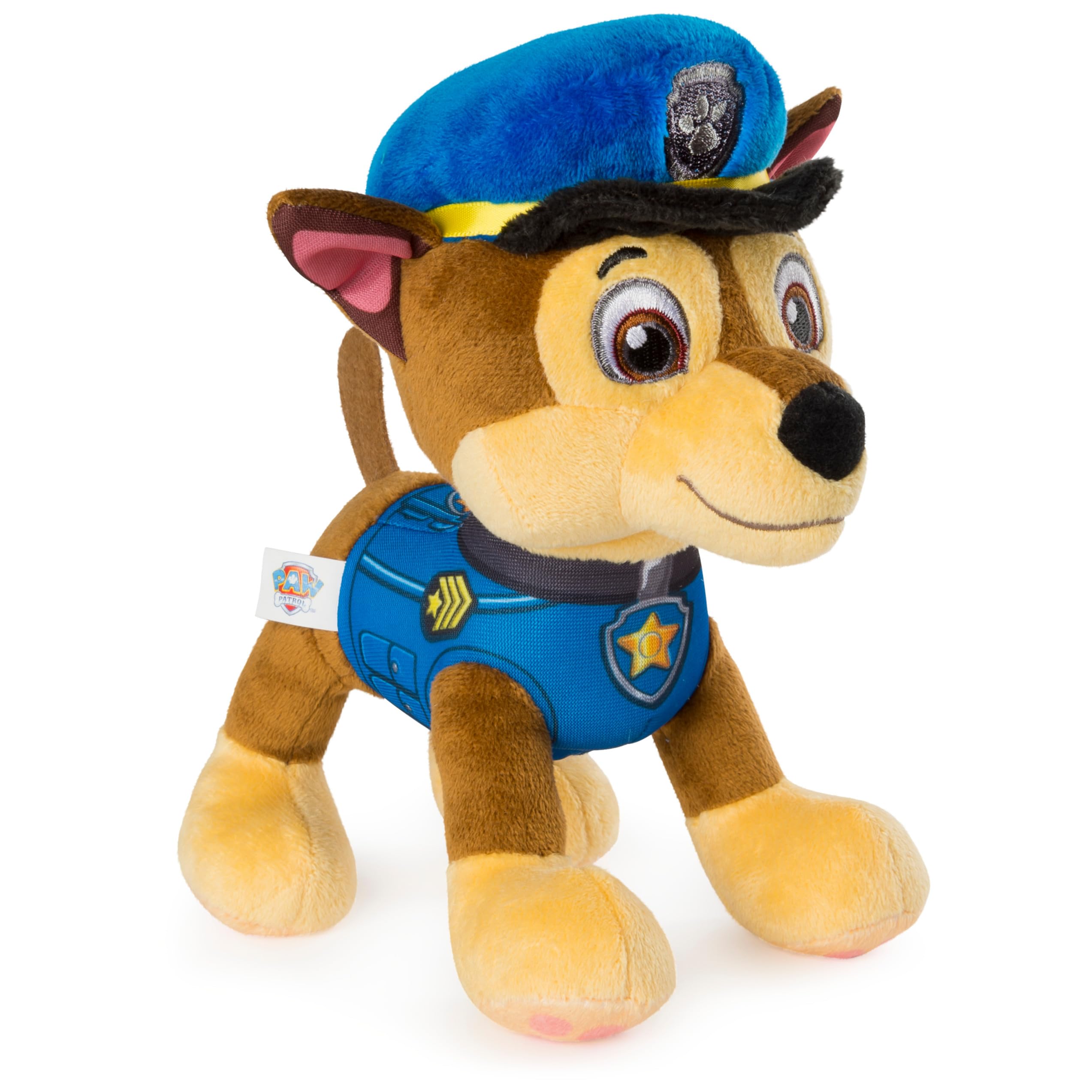 Paw Patrol - 8? Chase Plush Toy, Standing Plush with Stitched Detailing, for Ages 3 and up