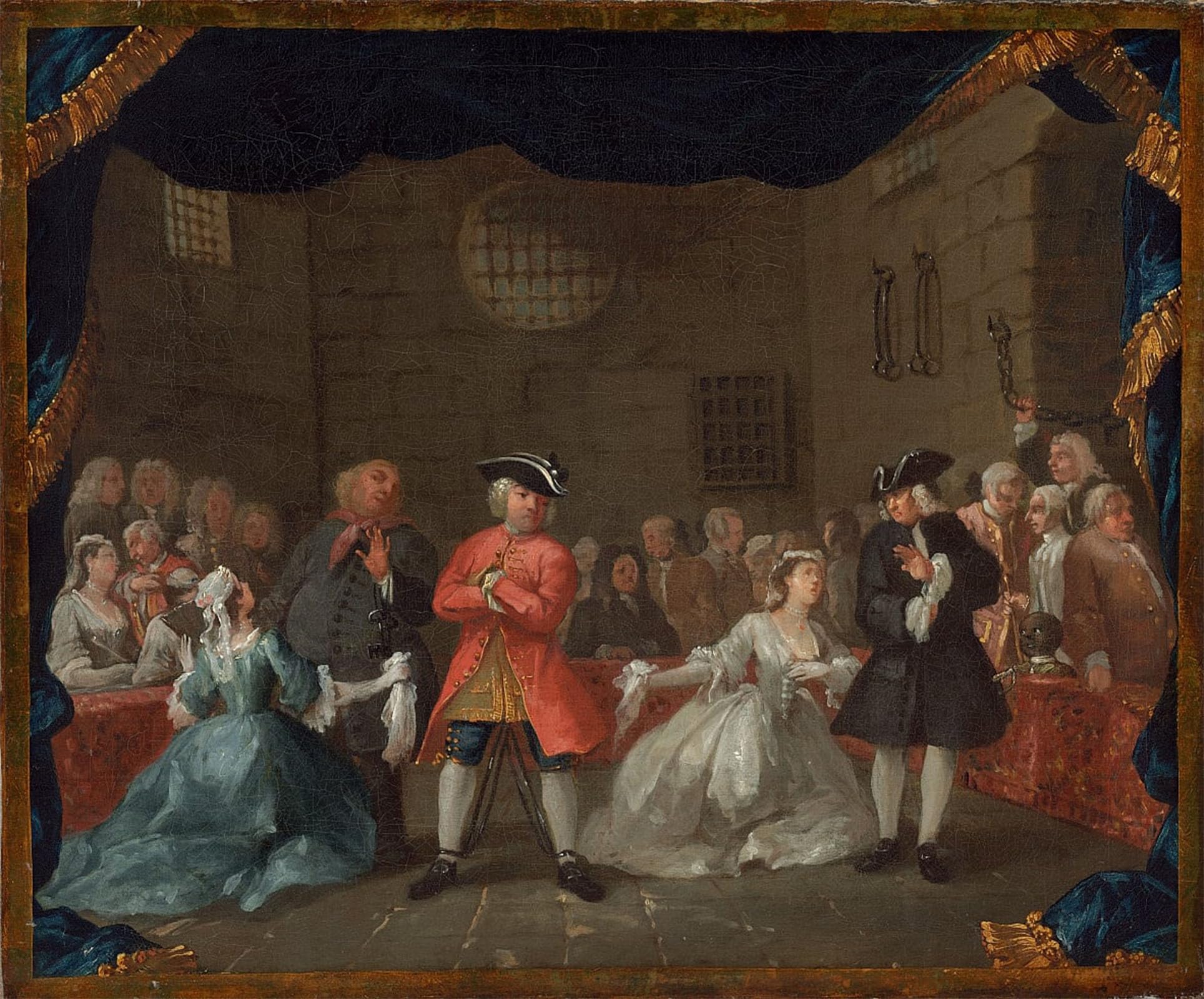 Affiche Opéra du mendiant William Hogarth pour grand mur de salon - 5