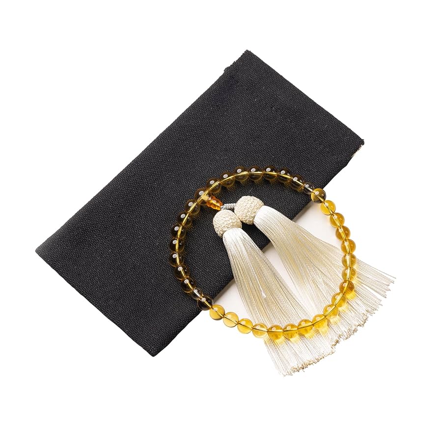 念珠 御念珠 冠婚葬祭 イギン お葬式 水晶 Amazon｜数珠 女性用 葬儀 念珠 シトリン 数珠入れ 36玉 手作り