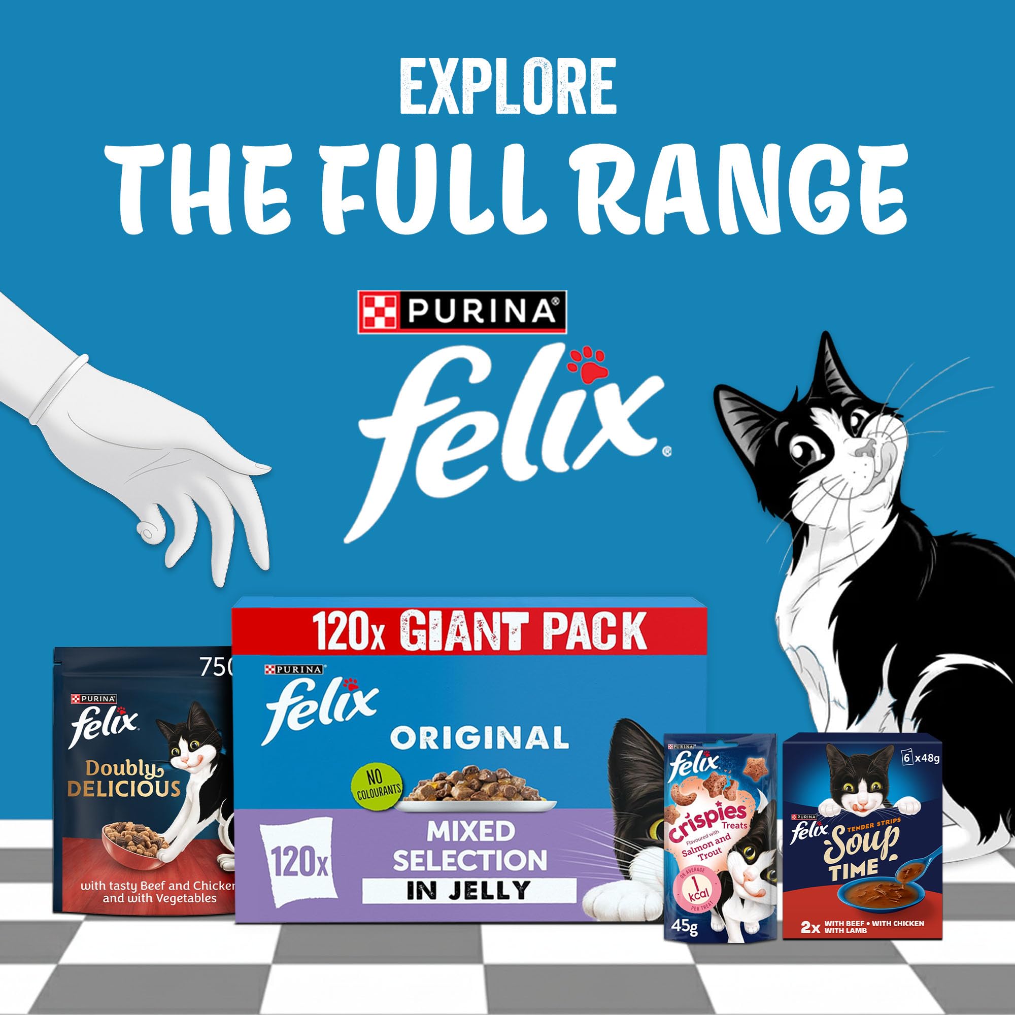 FELIX Original Mixed Selection in Jelly Wet Cat Food 120x85g — view 7