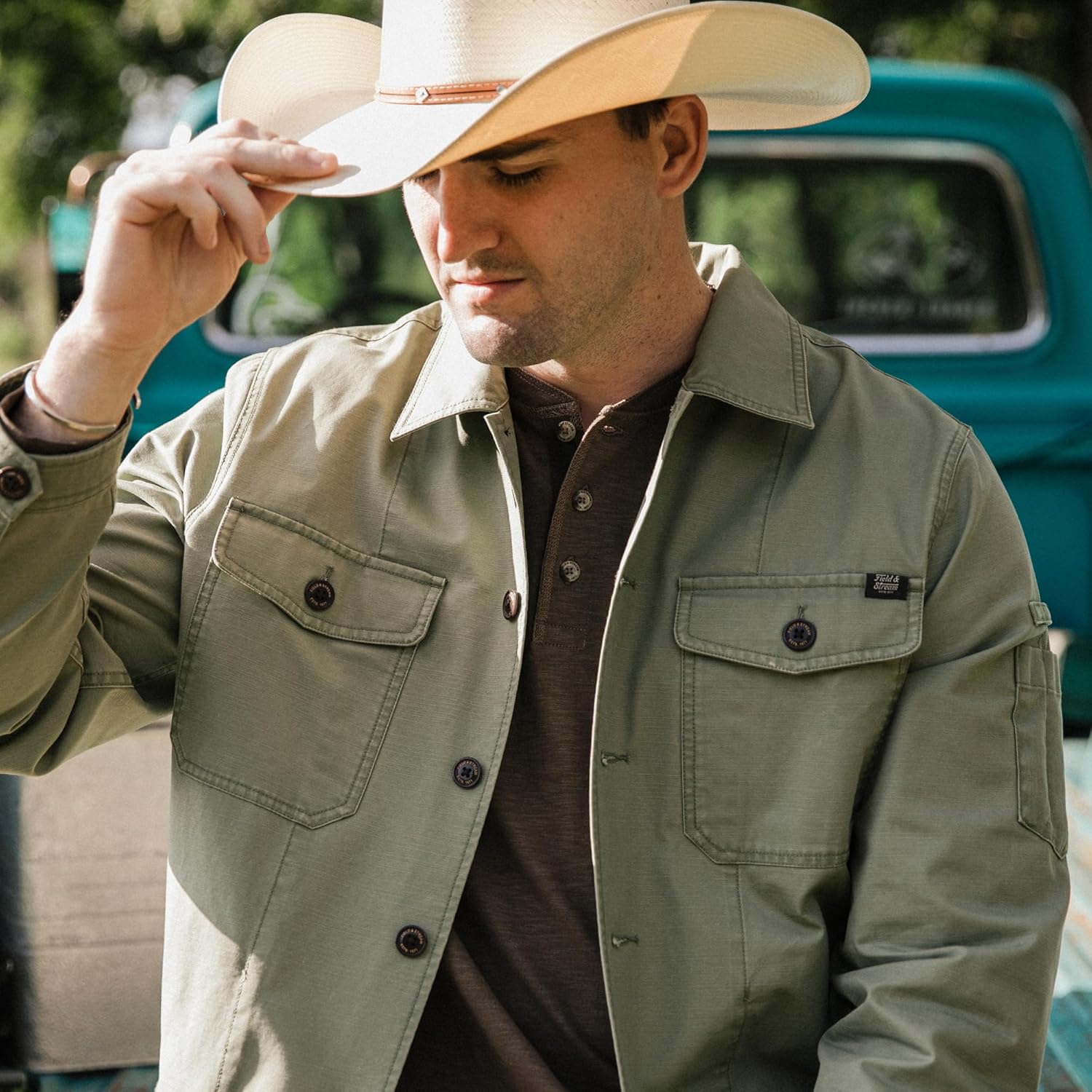 Field & Stream Men's Epoch Lightweight Twill Jacket - Image 4