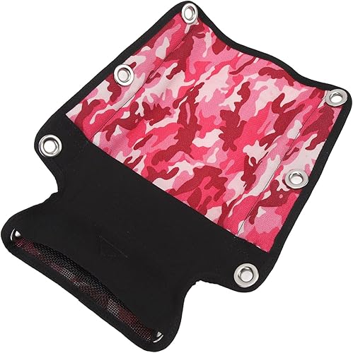 EVGATSAUTO Placa de buceo, cojín para tablero de buceo, suave acero inoxidable, ojo de gas, cómodo, parte inferior, elástica, bolsa de