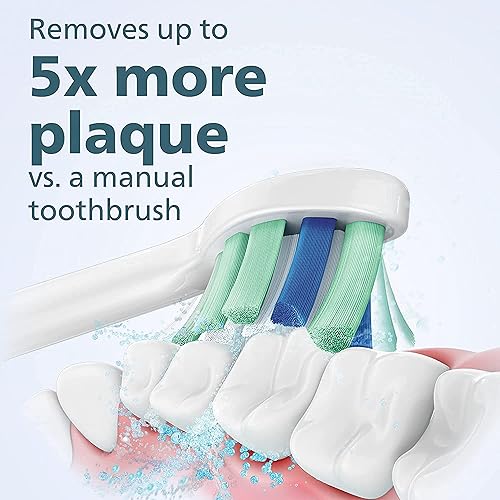 Miniatura 5 de ProtectiveClean elimina más placa cepillo de dientes eléctrico recargable de larga duración de 4 días rosa rosa