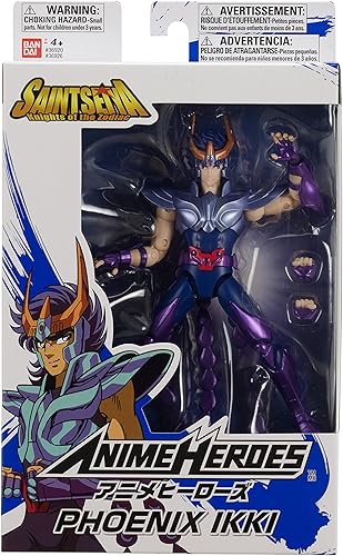 Miniatura 6 de Anime Heroes 36926 - Figura de acción de Phoenix Ikki de los Caballeros del Zodiaco multicolor