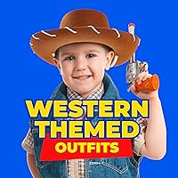 Vista 7 de Sombrero de vaquero de fieltro marrón para niños, (paquete de 2) accesorio de disfraz de cosplay para niños con temática occidental para suministros