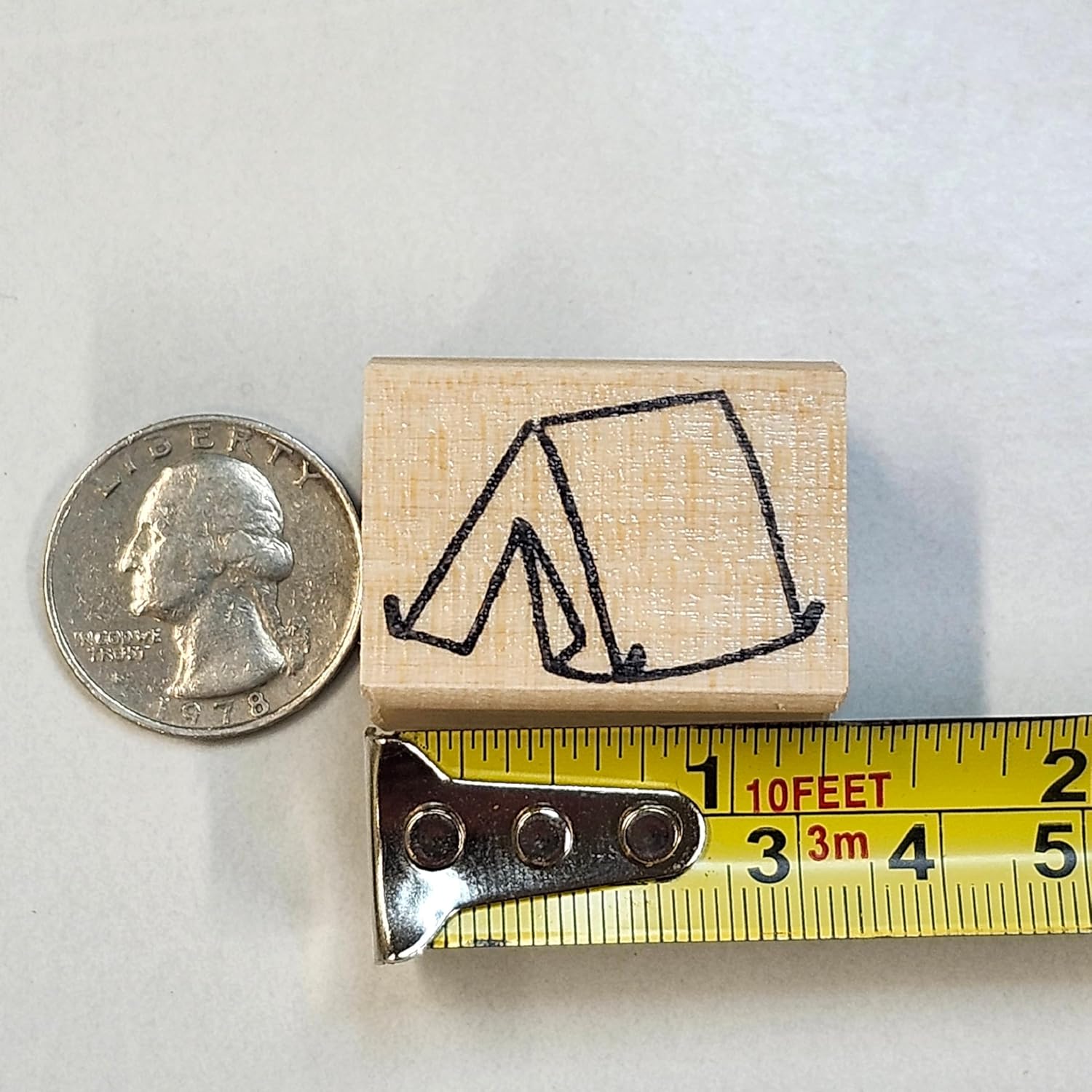 Camping Rubber Stamps