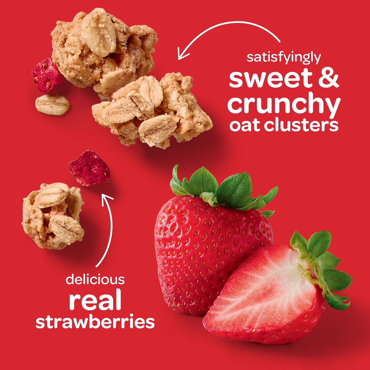Kellogg’s Special K Granola, Protein Granola, Fiber Snacks, Red Berries, 11oz Bag (1 Bag) (Pack of 2) image 4