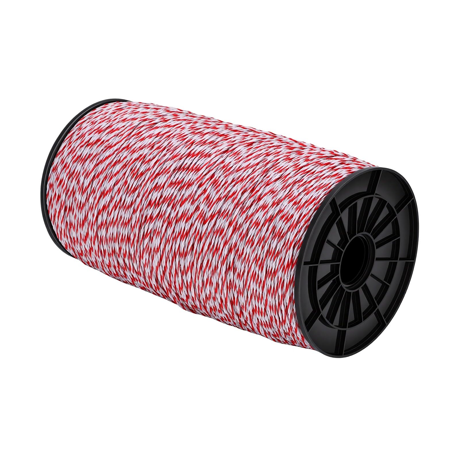 HEEPDD Alambre Eléctrico para Cercas, Cable Polywire de Acero Inoxidable 3280 Ft 1000 M para Ganado y Caballos, Alta Conductividad PE for Seguridad Agrícola