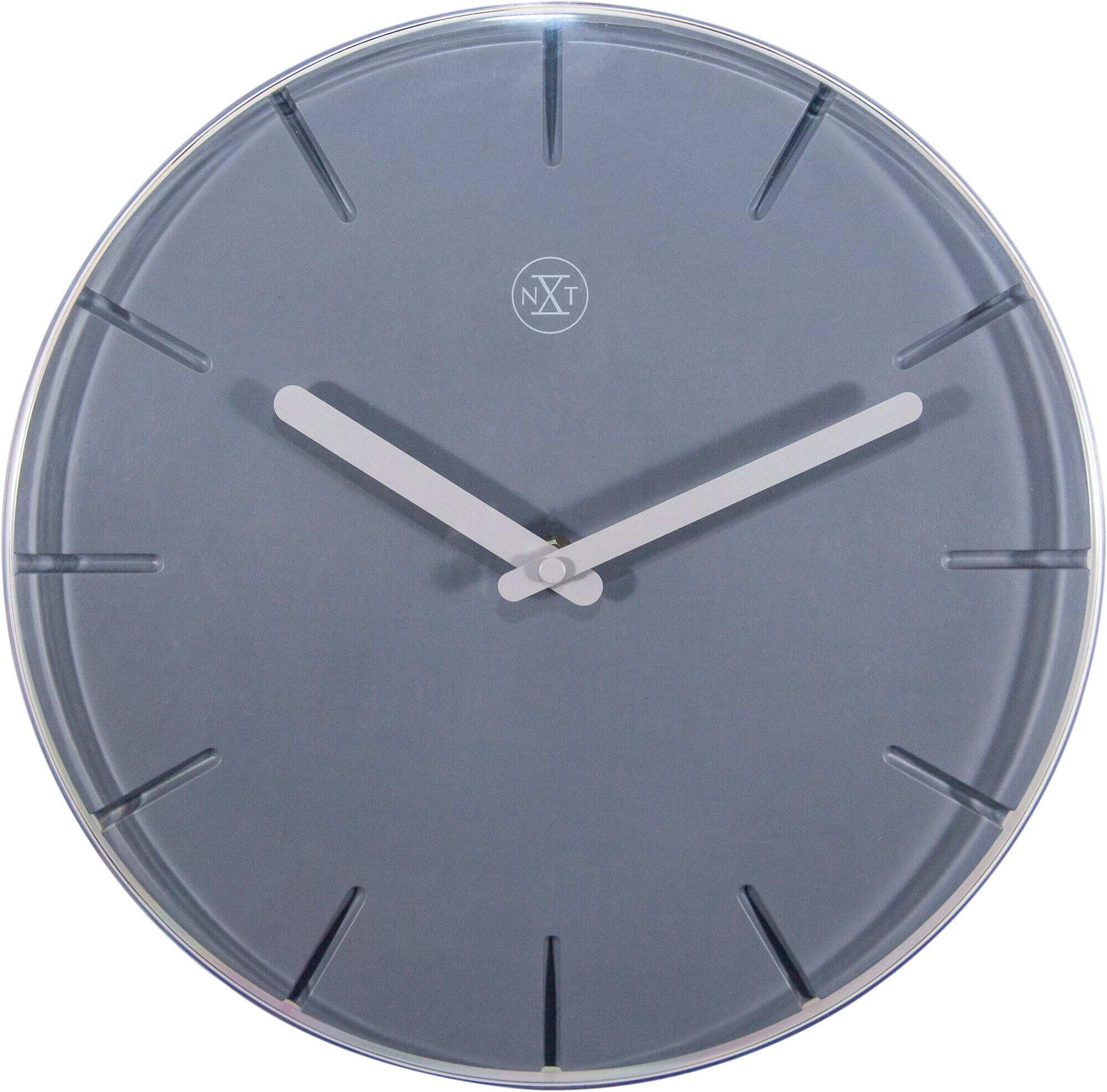 Nextime Grau Sweet Wanduhren, Metall Und Kunststoff, Ø 29,5 Cm