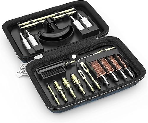 Miniatura 5 de Kit de limpieza de pistola compacto - Jags de latón - Revólver de pistola de calibre .22 0.354 in 357 .38 .380 .40 0.394 in .44 y .45 Calibre