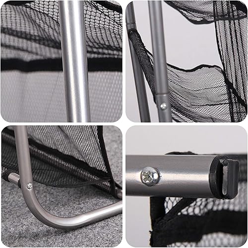 Miniatura 4 de Fast 36 pares de espacio para zapatos, organizador para colgar en la puerta, organizador de estante colgante de zapatos montado en la pared, estante