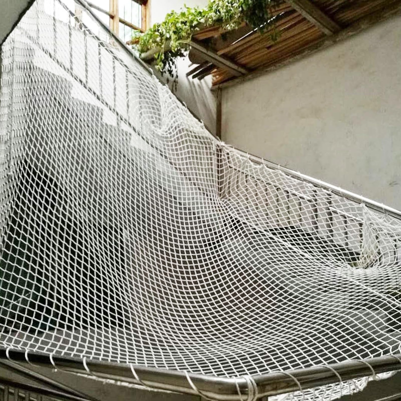 Red de Seguridad para Niños, Red de Seguridad para Escaleras y Balcones, Red de Remolque, Red Decorativa Anticaída de Gran Altura, Personalizable ZLRBN(2x3m/7x10ft)