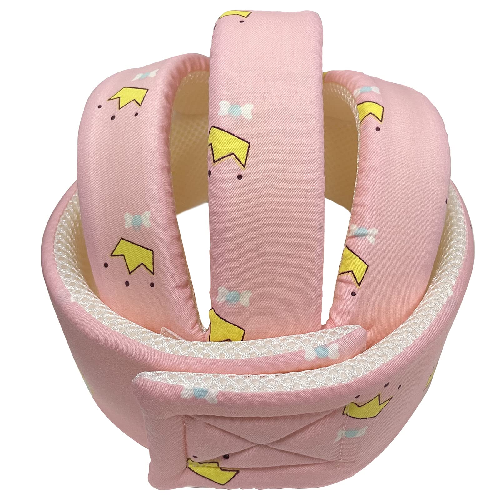 Casco de seguridad para bebé, protector de cabeza para niños, protector de cabeza para bebés, arnés protector de cabeza suave ajustable para niños