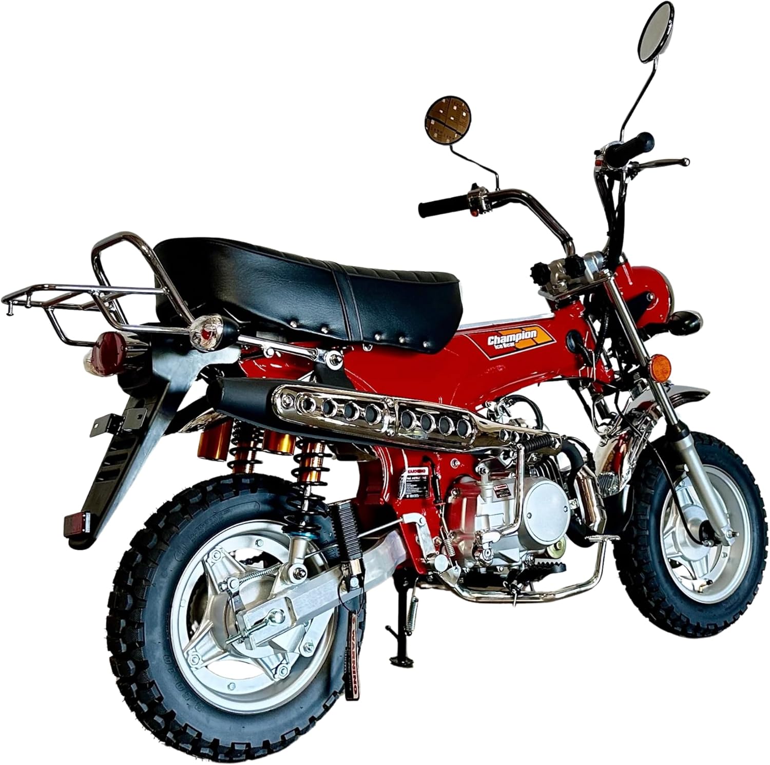 Red 125cc Mini Motorcycle Monkey Bike DAX CT70 Road Ready Minibike Red