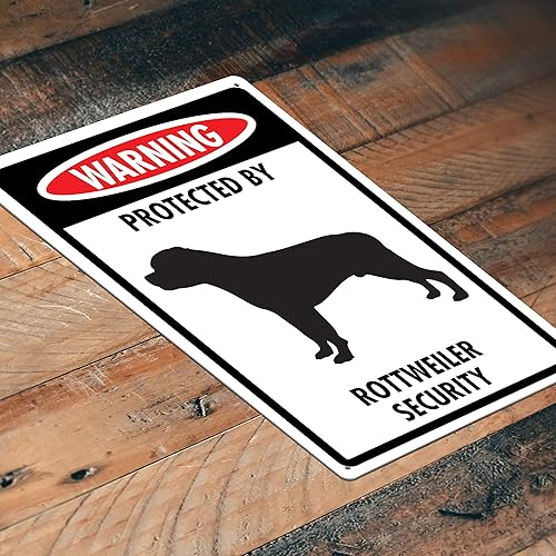 Letreros de metal para decoración de pared del hogar | Letrero de aluminio ligero para perros | Señales de perro para interiores o exteriores |