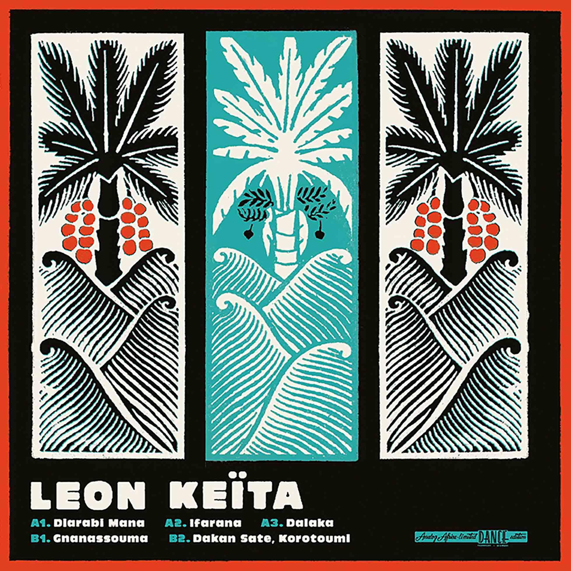 Leon Keita Self-Titled LP vinyl Europe Analog Africa 2023 Limited edition, with