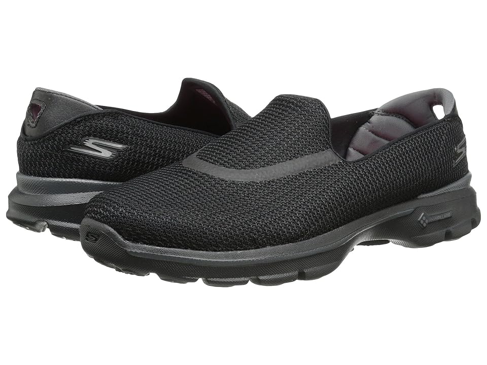 

SKECHERS Performance Go Walk 3 (Black) Women's Flat Shoes