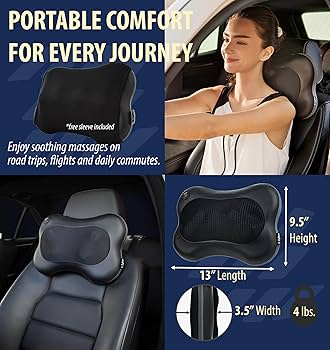 ララ Amazon.com: Zyllion Shiatsu Back and Neck Massager with Heat