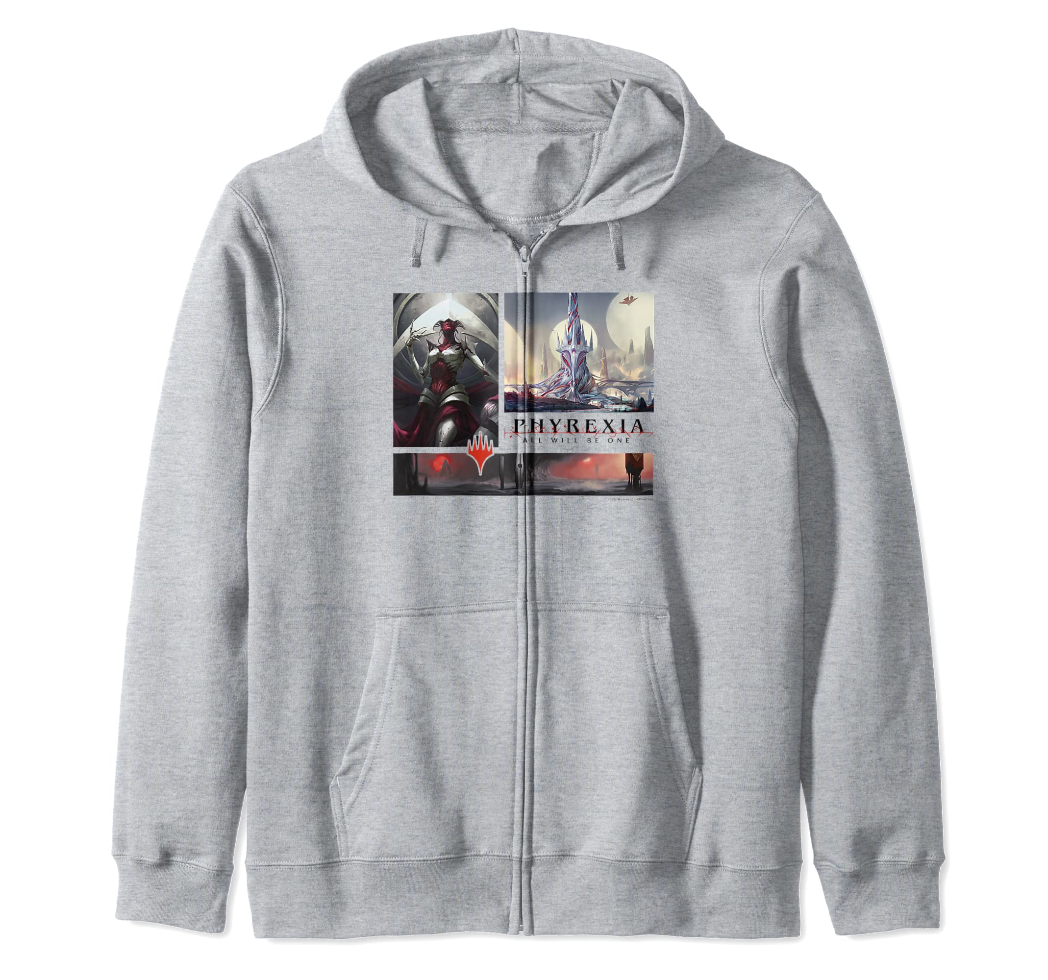 Magic: The Gathering Phyrexia All Will Be One Elesh Norn Box Zip Hoodie
