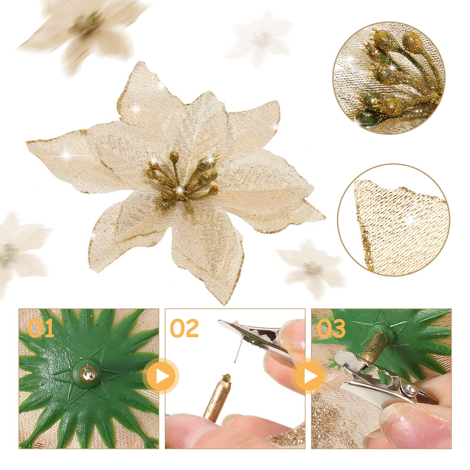 vtwonen ornament waaier goud kopen? Kerstboomversiering