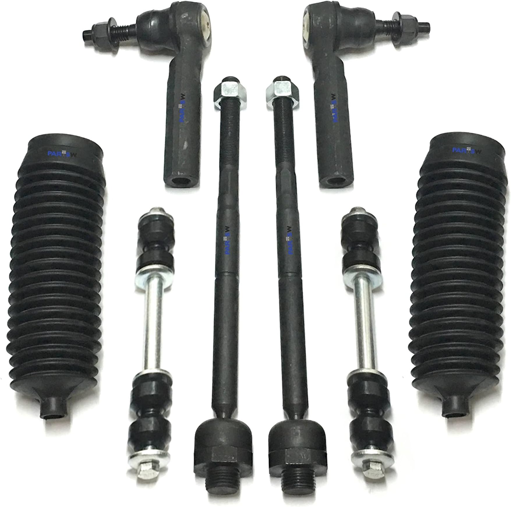 2-PC Outer Tie Rod End Kit For Tahoe, Escalade, Yukon, Sierra, Silverado 1500 - Pair