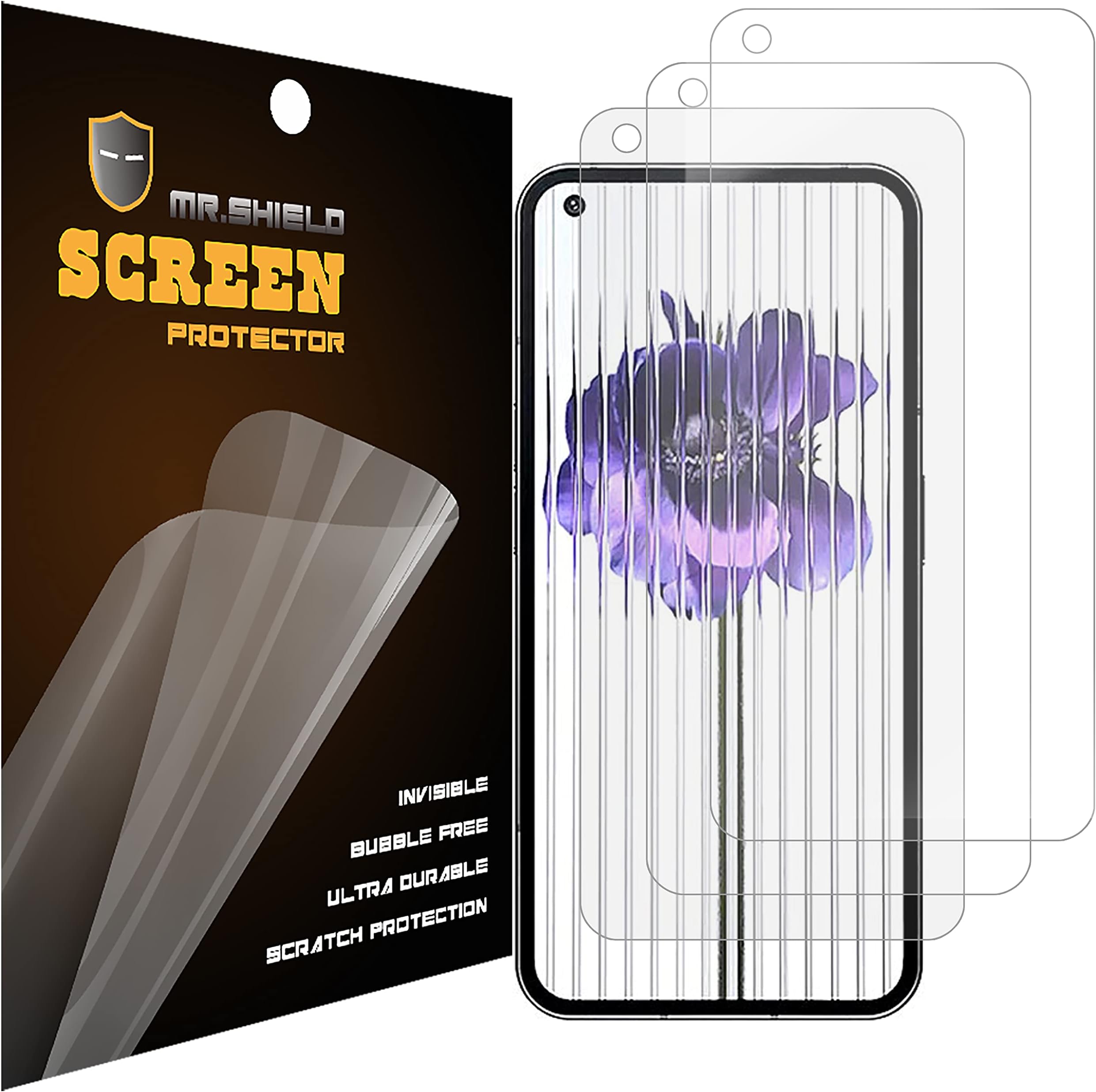 Mr.Shield [3-PACK] Designed For Nothing phone (1) Anti-Glare [Matte] Screen Protector (PET Material)