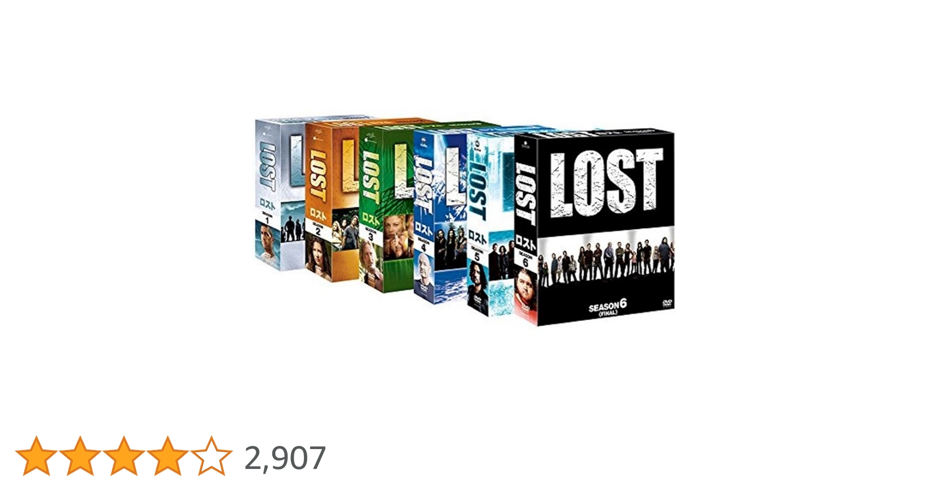 Amazon.co.jp: LOST コンパクトBOX 全巻セット (シーズン1-6