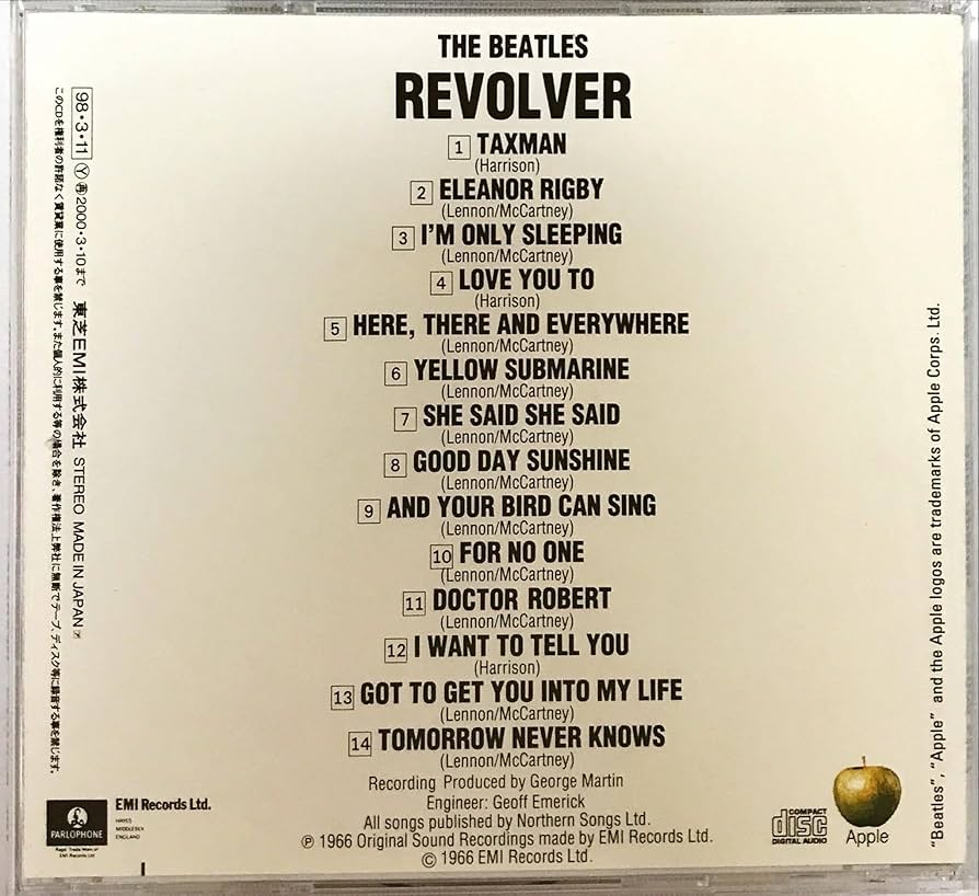 洋楽 Beatles Revolver CD Revolver: Beatles: Amazon.ca: Music