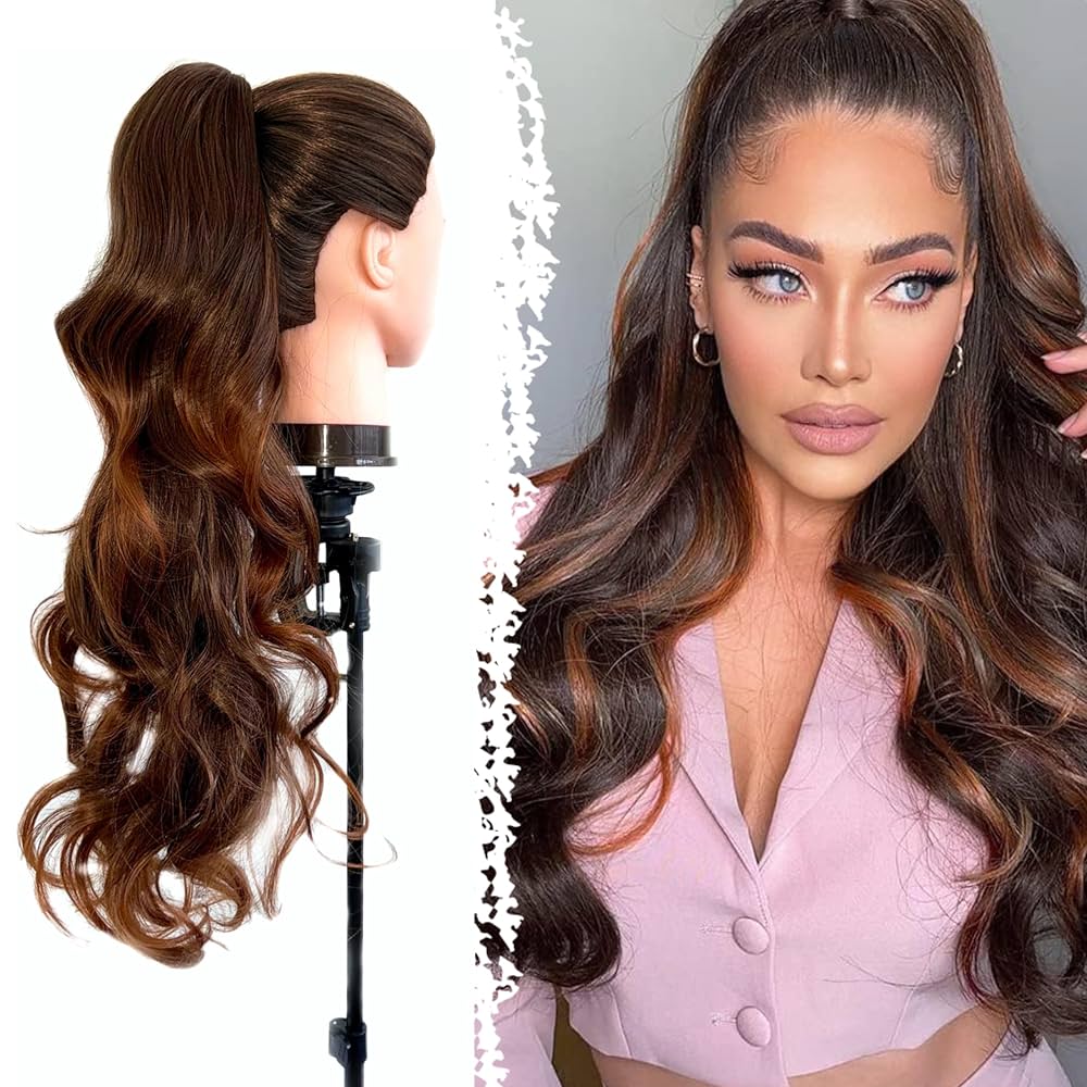 acconciatura coda alta mossa