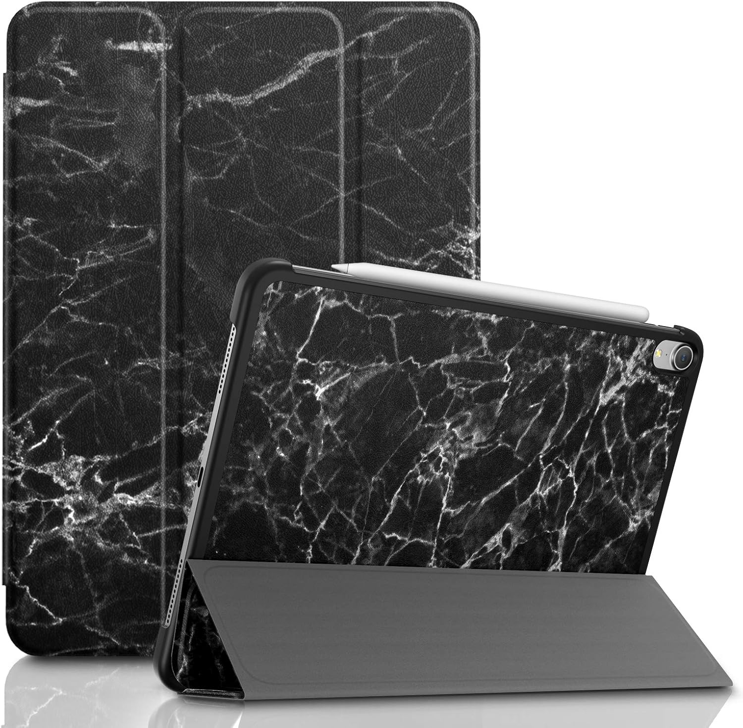 Infiland iPad Pro 11 Case,TriFold Shell Case Compatible