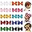 20PCS 3 Inch Hair Bows for Girls Grosgrain Ribbon Toddler Hair Accessories with Alligator Clips for Toddlers Baby Girls Kids Teens in Pairs
