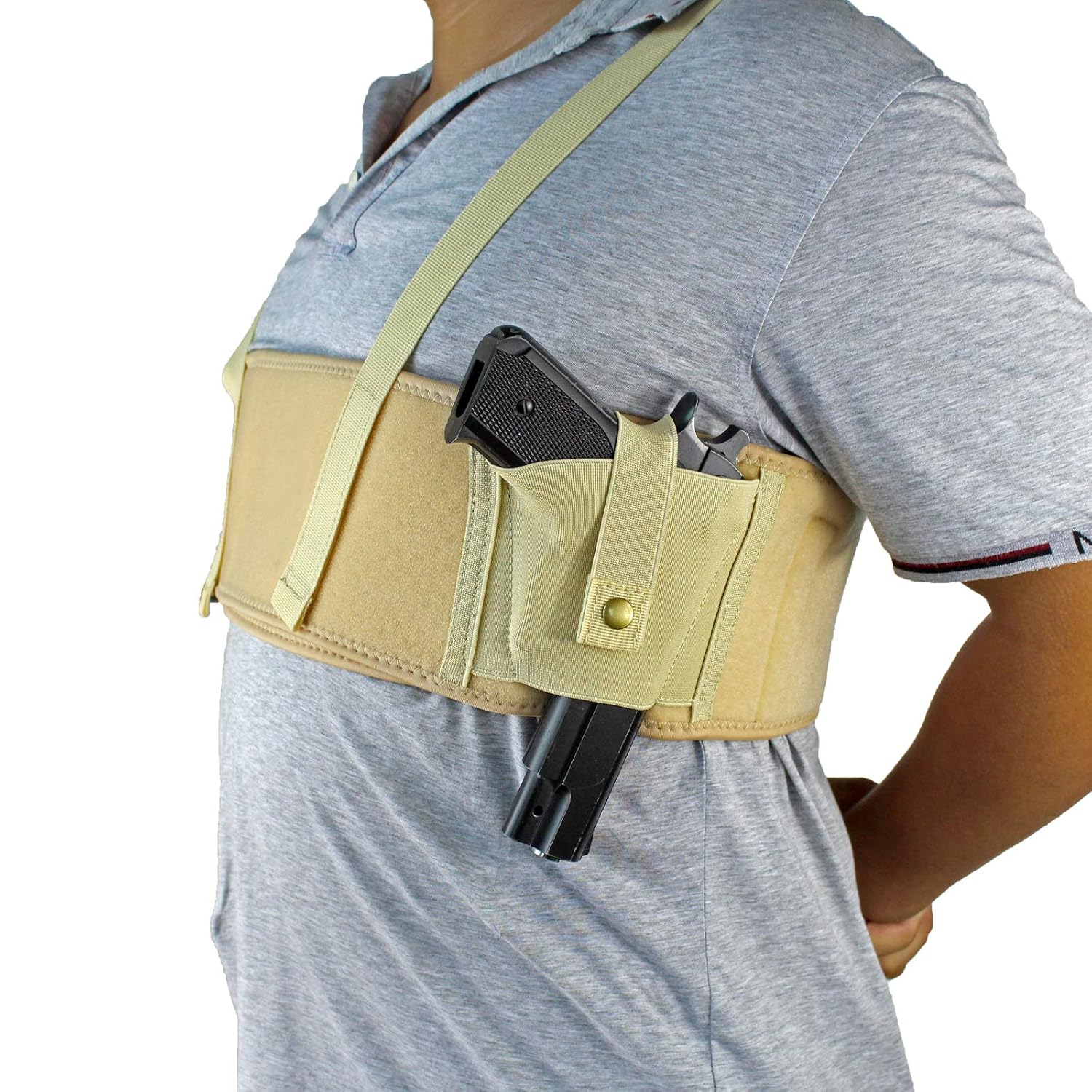 GunAlly Concealed Carry Shoulder Gun Holster Elite Duty Ventilated