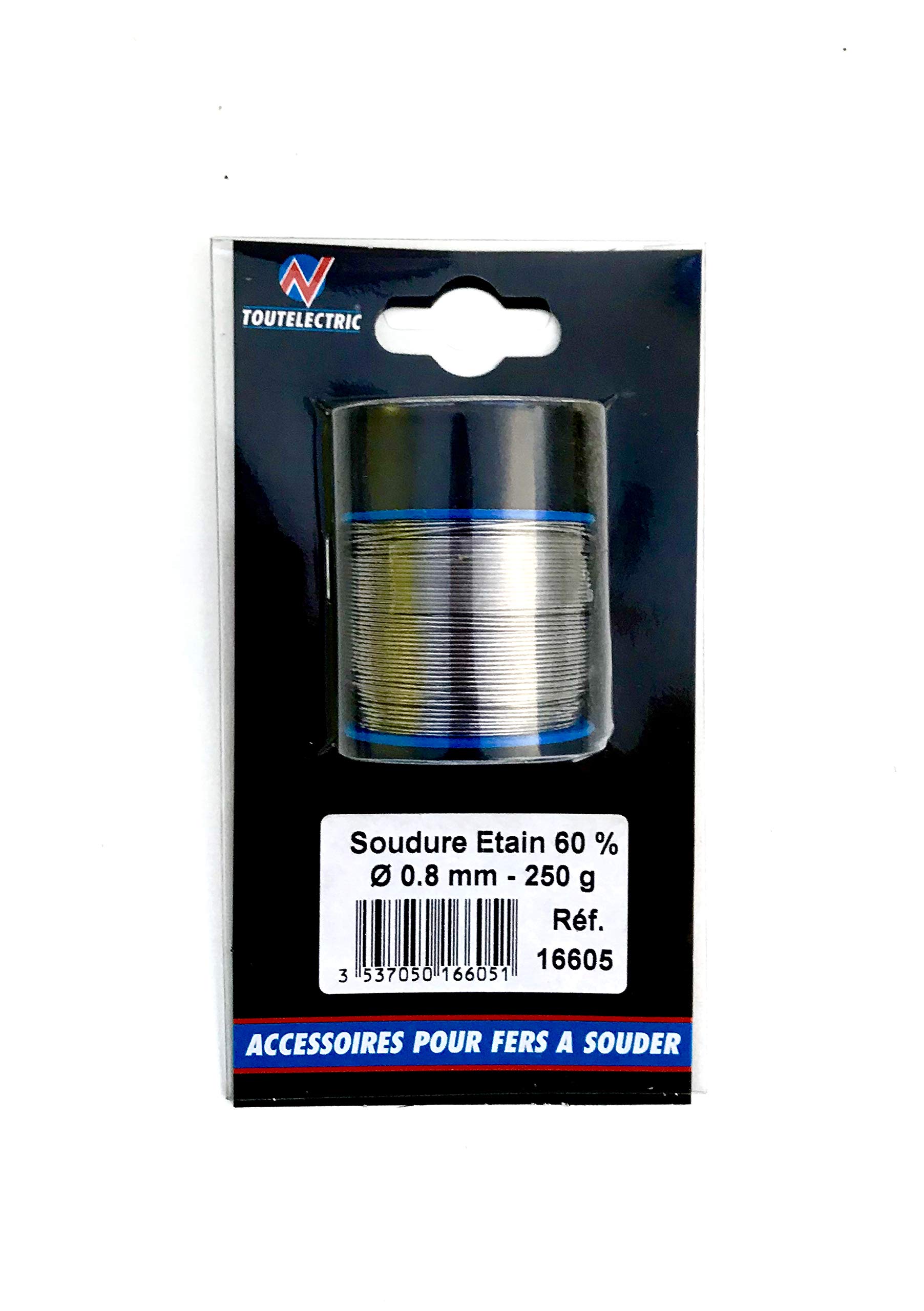 France Bobine d'étain 60% - 0,8mm - 250g