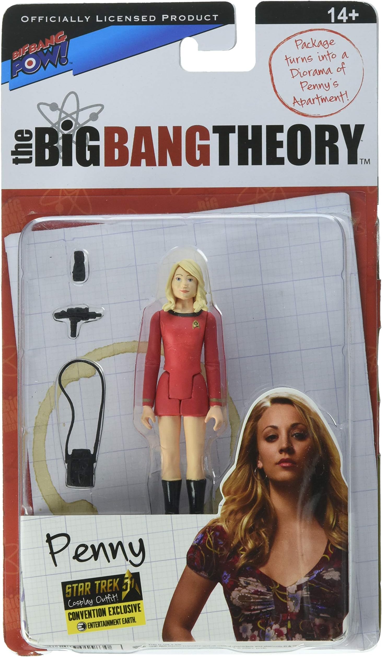 THE BIG BANG THEORY / Star Trek: The Original Series Penny 3 3/4-Inch Action Figure