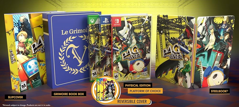 Amazon.com: Persona 4 Golden Grimoire Edition (Limited Run