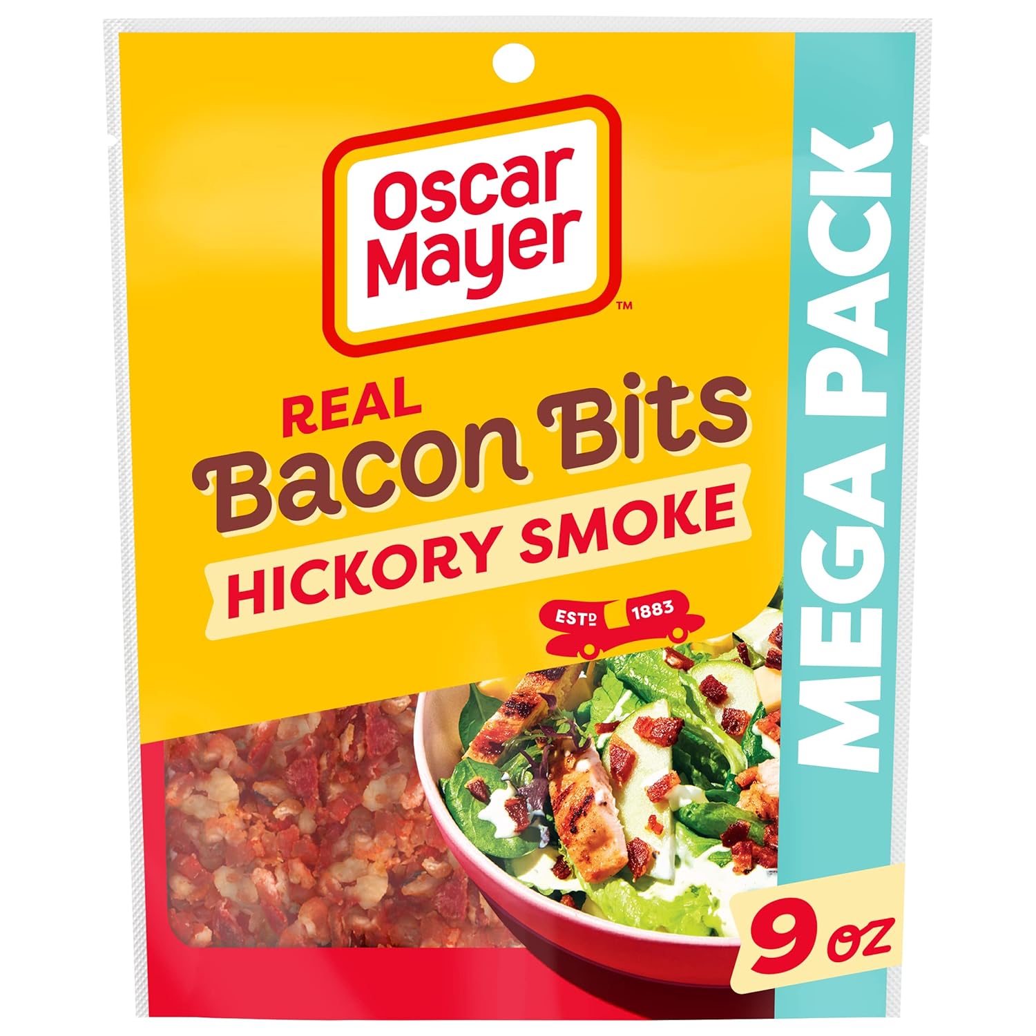 Oscar Mayer Real Bacon Bits Mega Pack (9 oz Bag, 2-2.5 cups) : Grocery & Gourmet Food