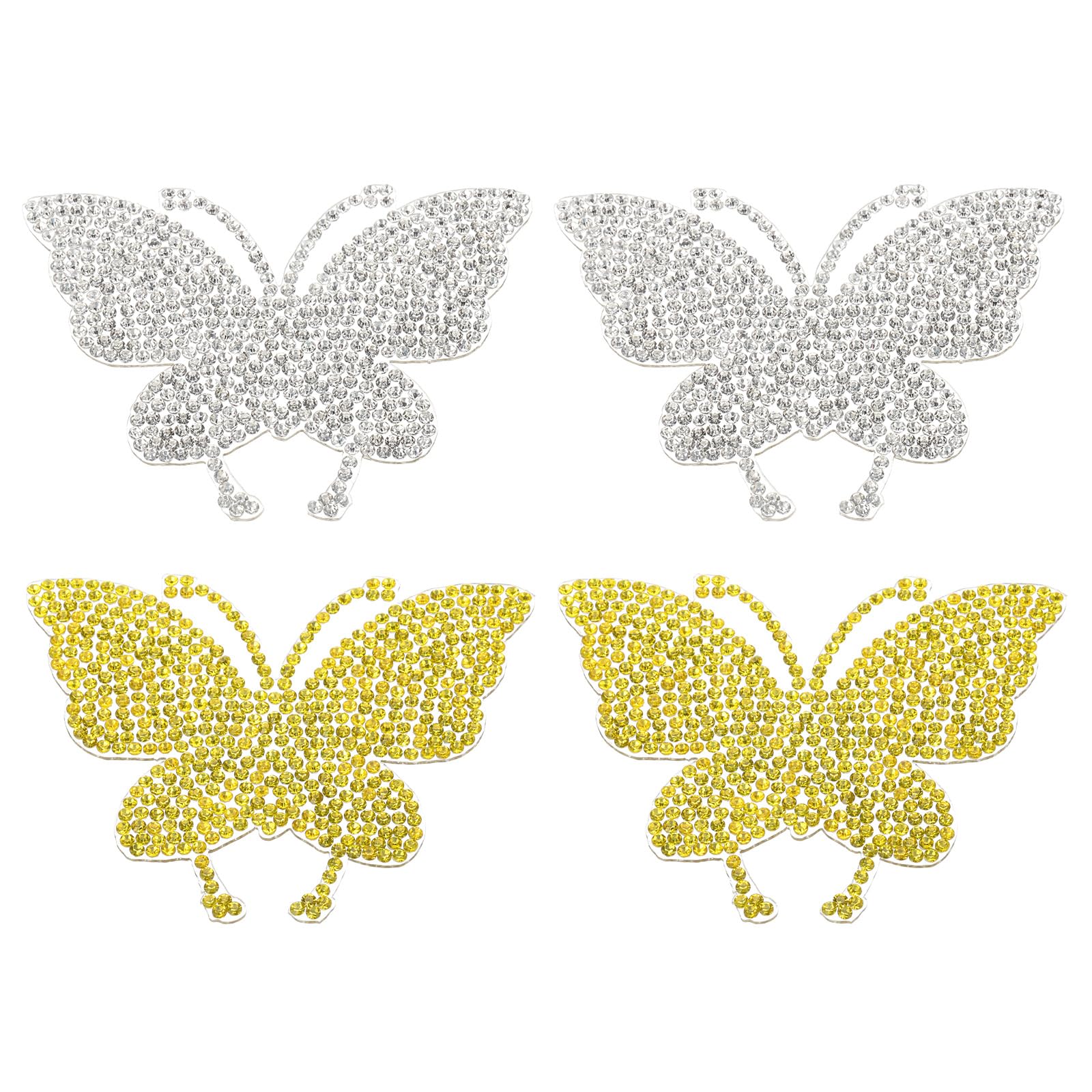 Parches de mariposa para ropa y bolsos ideales para personalizar chaquetas vaqueras y calzado