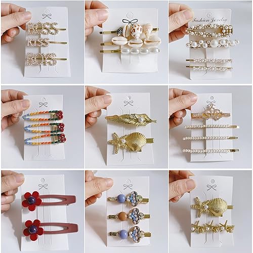 Miniatura 2 de QTMY 30 pinzas para el cabello para mujeres y niñas caja misteriosa caja ciega paquete de accesorios de moda caja de regalo