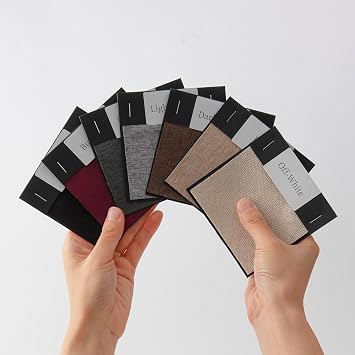 Acoustic Fabric Sample Book 7 Color Swatches for DIY Sound Absorption Panels, Professional Studio & Home Acoustic Treatment