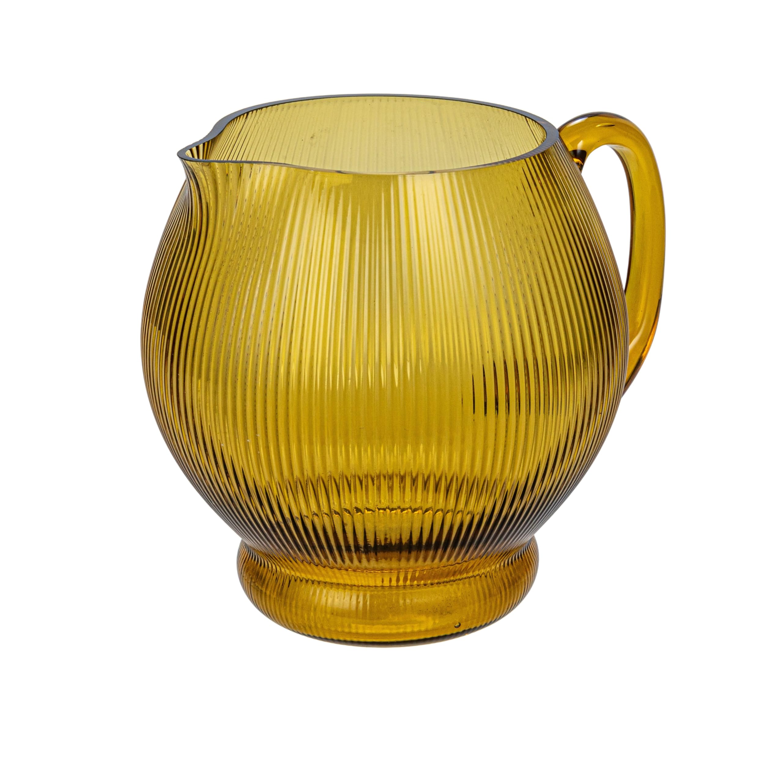 Amber Glass Pitcher for Bloomingville Fans