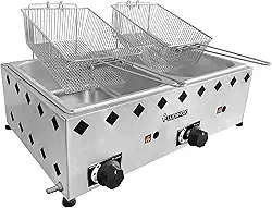 Fritadeira A Gas 2 Cubas 5 Litros