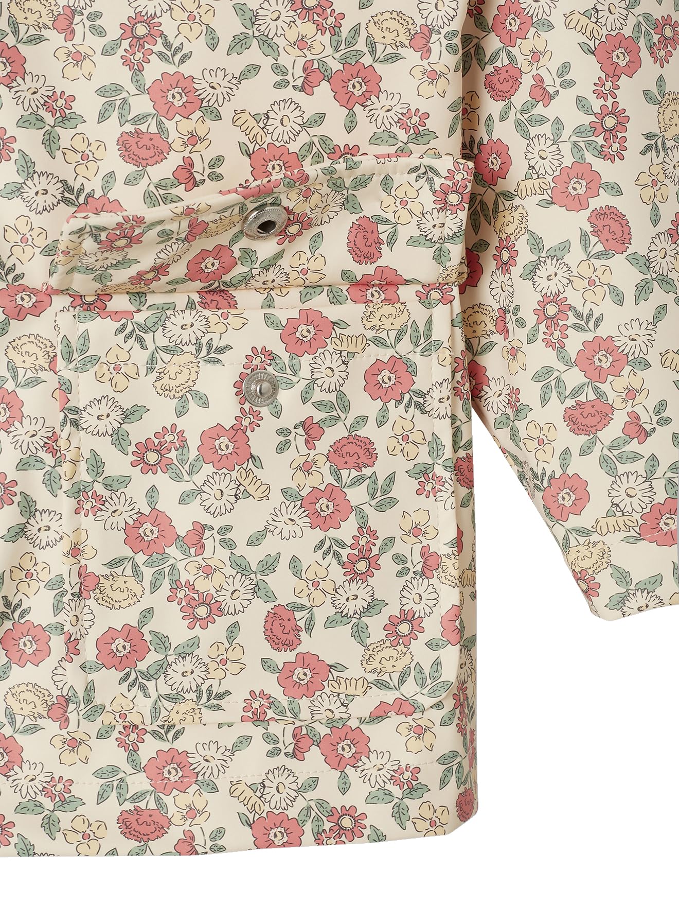 Vertbaudet Mädchen Regenjacke mit Taschen
